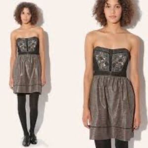 Urban Outfitters Staring at Stars Milkmaid strapless Dress BRAND NEW Size 12